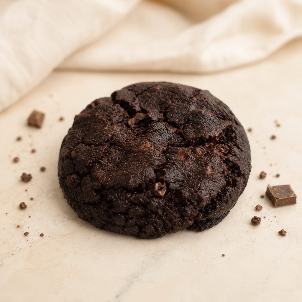 Nog 'n Koekie Chocolate Brownie handmade gourmet cookie with melted dark chocolate — Mossel Bay